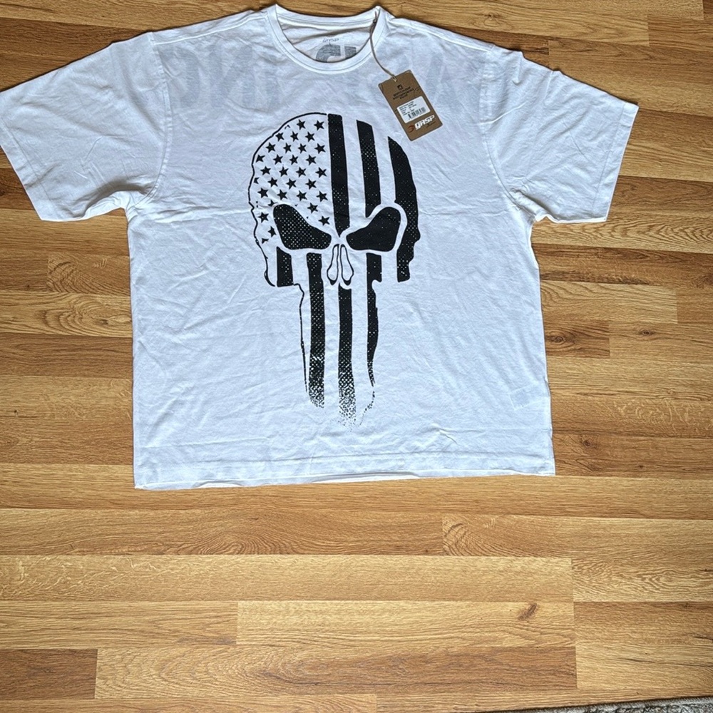 GASP Men’s Skull Division T-Shirt Size L